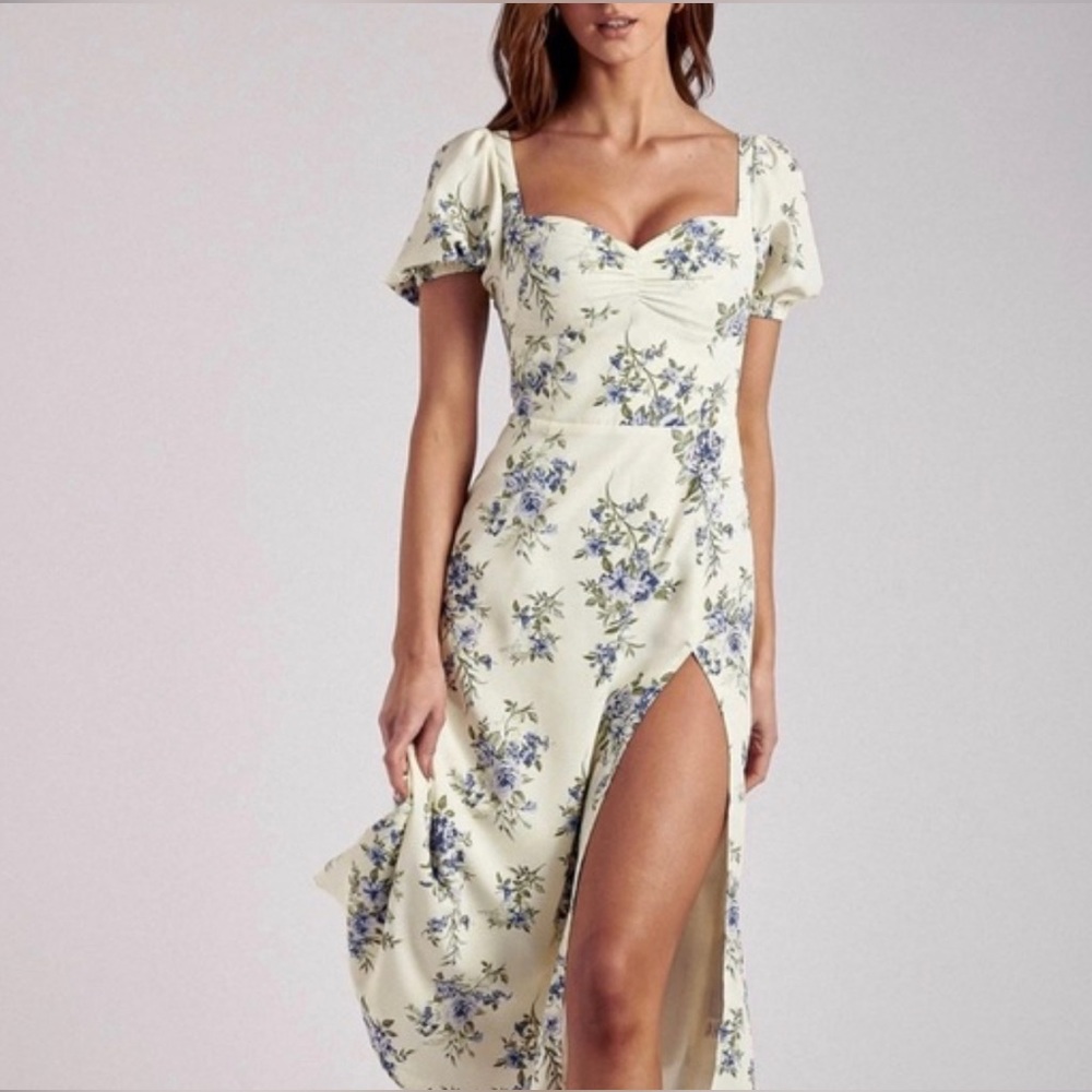 Perfect Meshki floral brunch dress